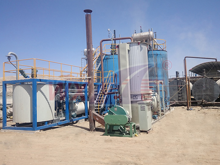 京新高速甘肅段路面工程改性瀝青設備